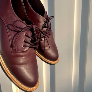 Brand New Forever 21 Maroon Loafers